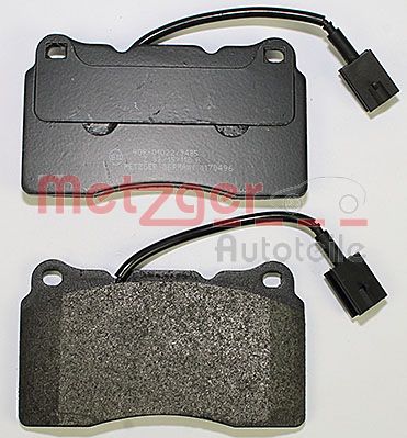 METZGER 1170496 Bremsbelagsatz, Scheibenbremse